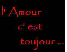 l'amour